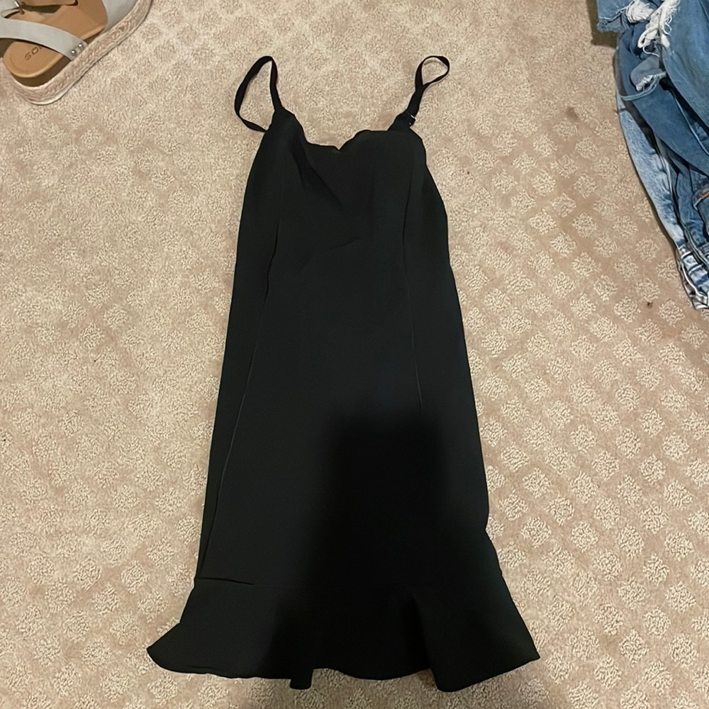 black offline athletic dress